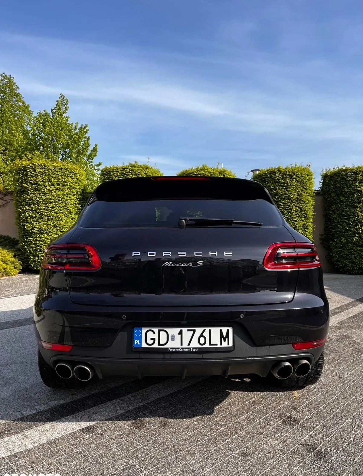 Porsche Macan cena 155000 przebieg: 96000, rok produkcji 2015 z Gdańsk małe 352